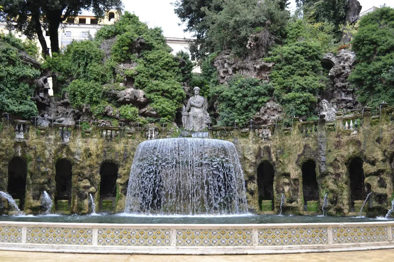 Fontana dell'Ovato a Villa d'Este