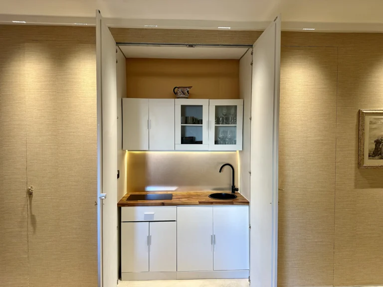 Living e cucina – Suite del Pittore