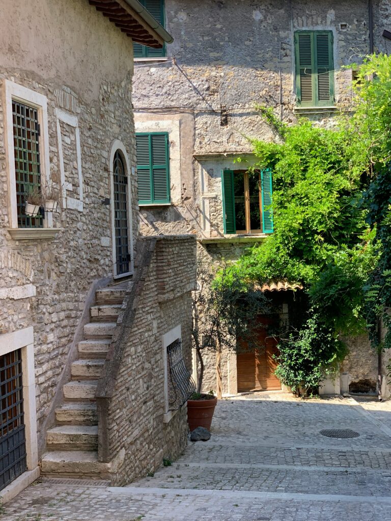 Scorcio del centro storico di Tivoli