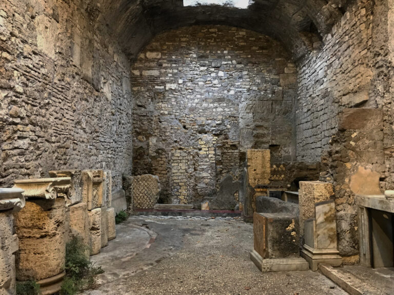 L'interno della Mensa Ponderaria di Tivoli